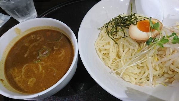 「カレーつけ麺(900円)」@手打ちらーめん 満月の写真