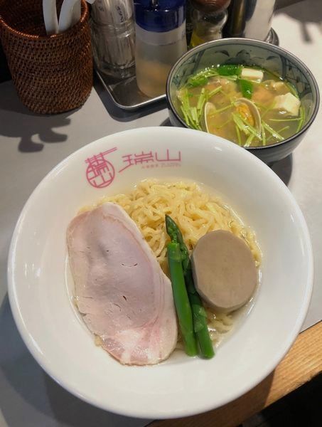 「限定・三種の貝出汁の潮つけ蕎麦￥900」@中華蕎麦 瑞山（ZUIZAN）の写真