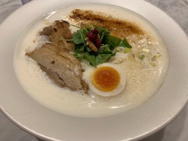 「鶏白湯らぁめん」@MENSHO SAN FRANCISCOの写真