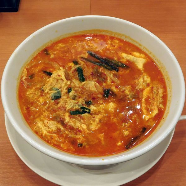 「【期間限定】大宮担々麺（640円）＋半ライス（110円）」@日高屋 ル・シーニュ府中店の写真