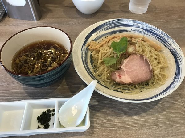 「昆布水つけ麺」@中華そば 和渦 TOKYOの写真