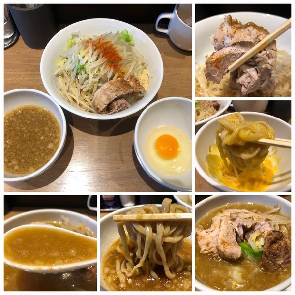 「つけめん 並 250g 850円 生卵50円」@トランキーロ！の写真