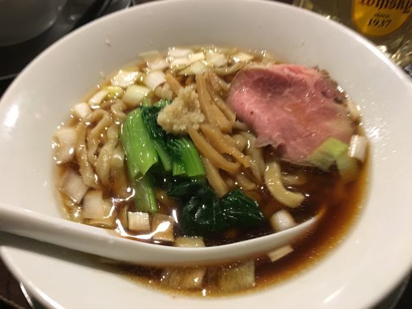 「豚清湯そば」@立ち呑み居酒屋 金町製麺の写真