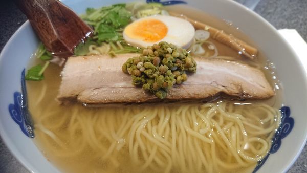 「和風実山椒柳麺」@麺屋ひょっとこ 銀座店の写真