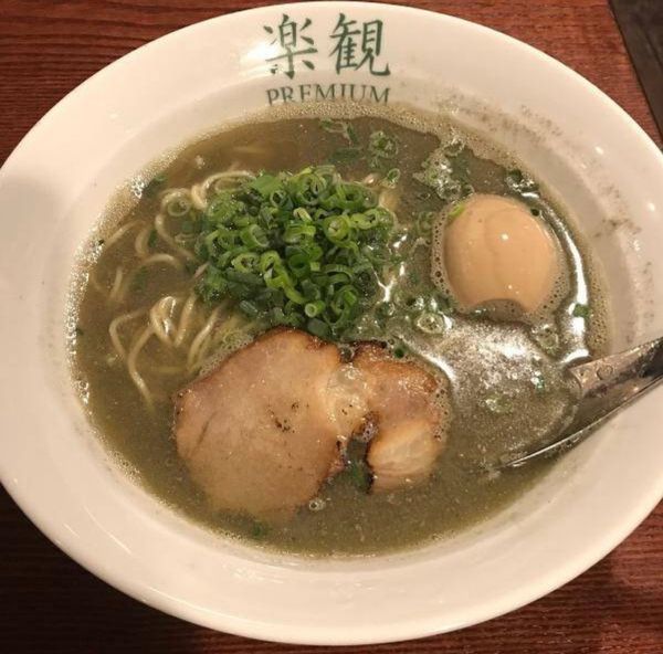 「煮干しらぁめん」@楽観 青山店の写真