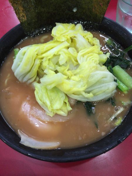 「並 キャベツ 油少なめ」@杉田家 千葉祐光店の写真