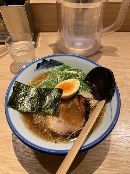 「柚子醤油ラーメン:1080円」@AFURI 恵比寿の写真