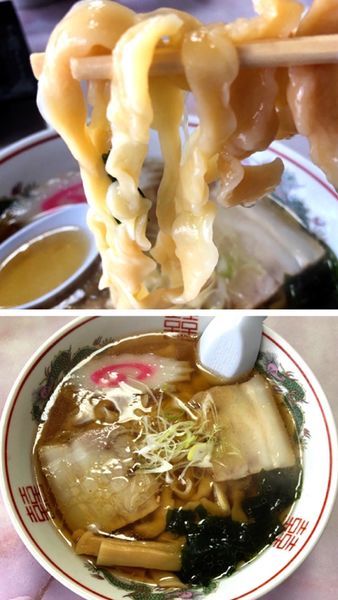 「手打ちラーメン」@せせらぎ食堂の写真