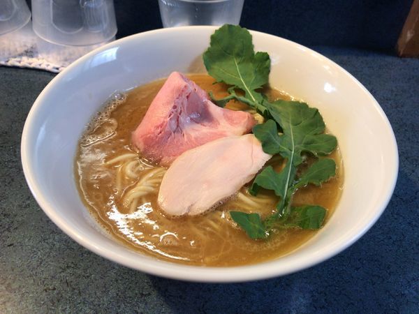 「白湯らーめん」@もとのともの写真