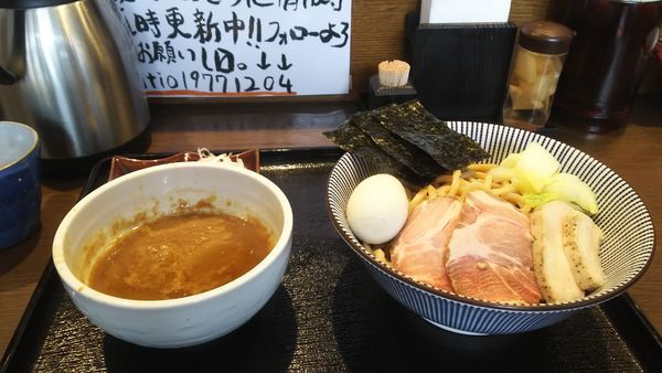 「特製つけ麺大盛(300g)」@長男、もんたいちおの写真