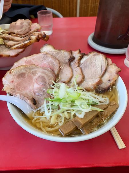 「チャーシュー麺 大盛り 豚増し」@一品香 小山の写真