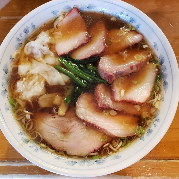 「チャーシューワンタン麺」@下前商店の写真