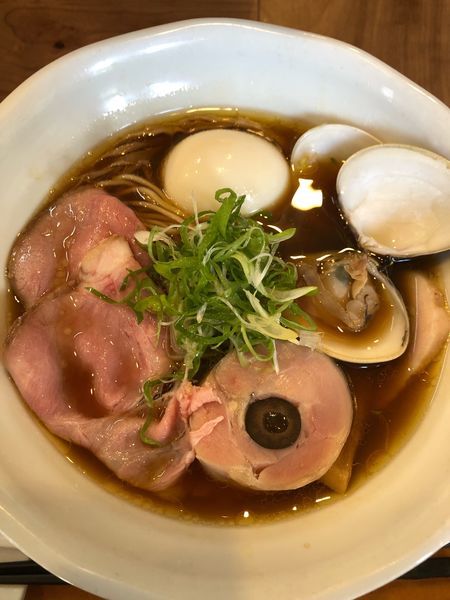 「限定 鶏と貝のイデアーレ 1280円」@ラーメン 健やかの写真