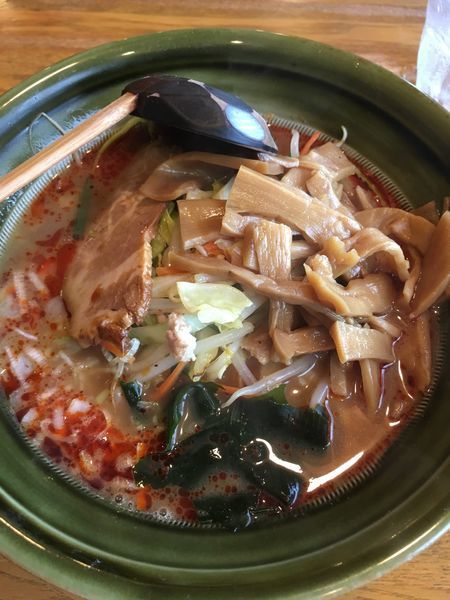 「うま辛野菜らーめん」@宝龍の写真