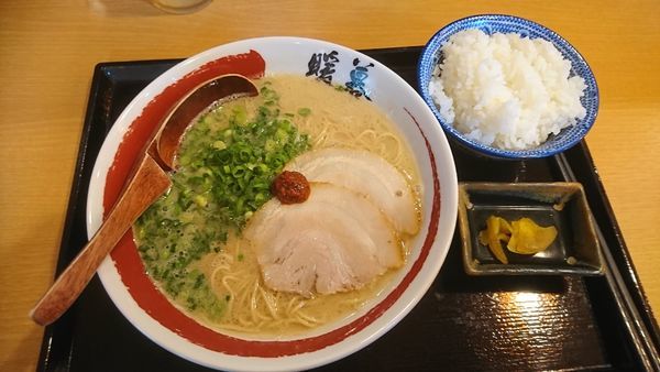 「替え玉セット 800円」@ラーメン暖暮 海老名店の写真