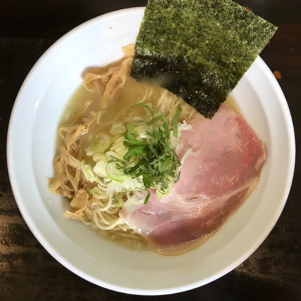 「鶏濃麺 塩 ¥800円」@濃麺 海月の写真
