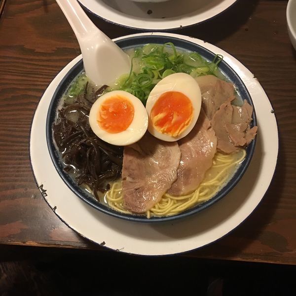 「味玉らーめん」@博多ラーメン しばらく 日本橋店の写真