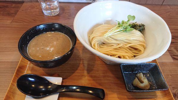 「限定 太麺 銀ダラ鶏白湯つけ麺」@ラーメン 健やかの写真