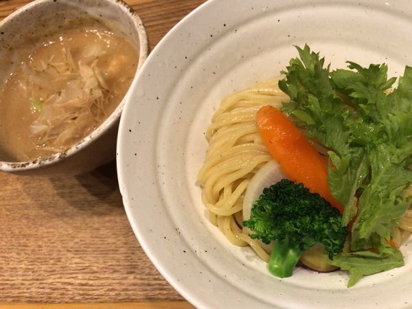 「無添加つけ麺(中)」@つけ麺 竹川の写真