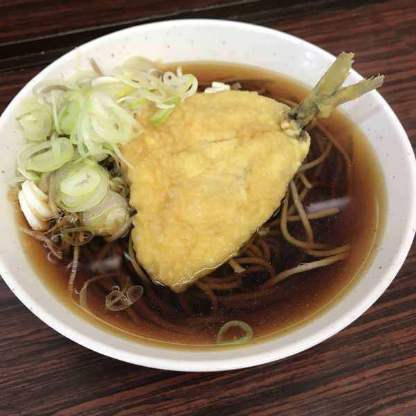 「あじ天（￥380）」@みよし庵の写真