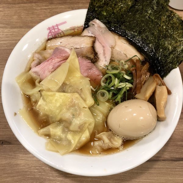 「【月末特別限定‼️】イベリコ豚のワンタン麺￥850クーポン..」@はつがい商店の写真