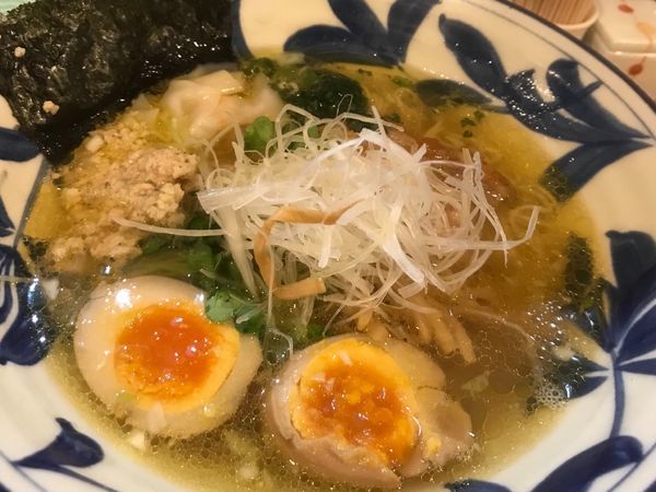 「特製とりそば950円」@らーめん天神下 大喜の写真