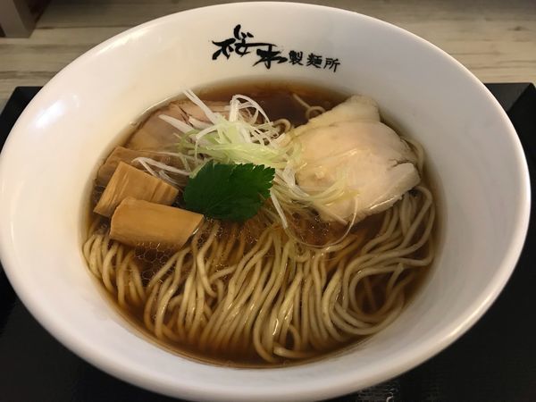 「中華そば 醤油  750円」@中華そば 桜木製麺所の写真