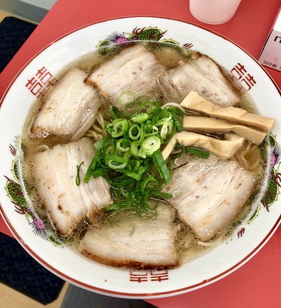 「ちゃーしゅー麺　900円」@中華そば 竹千代の写真