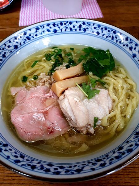 「純鶏中華そば800円(塩)」@㐂九家の写真