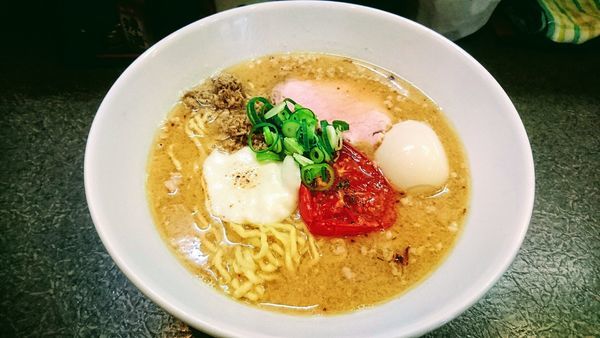 「【ラーメンウォーカー限定】サバ味噌ラーメン+味噌漬け半熟味玉」@味噌ラーメン 雪ぐにの写真