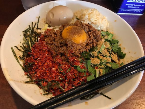 「限定C 台湾混蕎麦【950円】」@麺屋 づかちゃんの写真