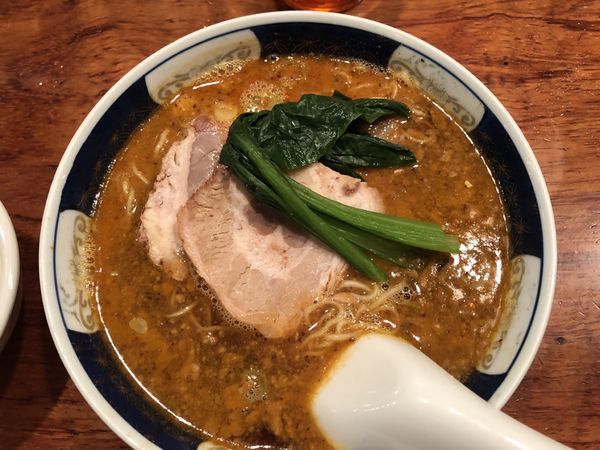 「太肉担々麺」@支那麺 はしご 銀座本店の写真