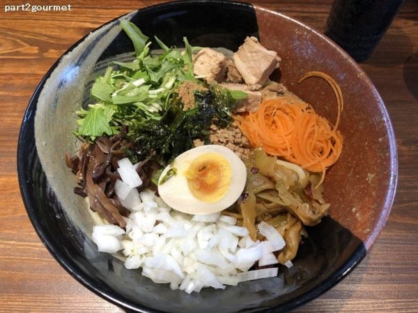 「醤油まぜそば (800円)」@まぜそば専門店 イトちゃんの写真