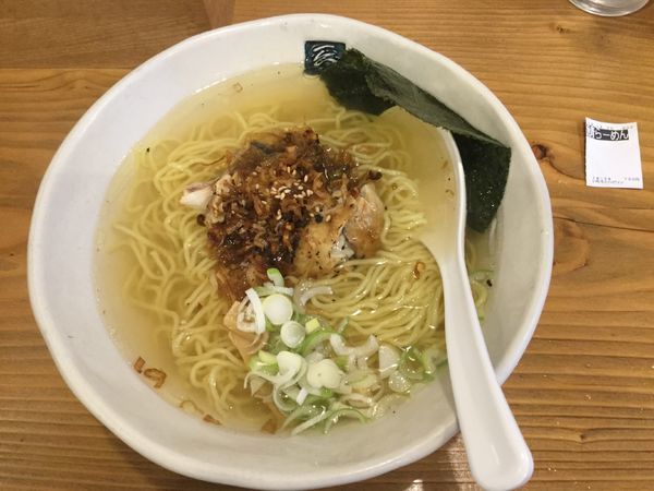 「【期間限定】鯖らーめん(¥730)」@いちろくらーめん 福井駅前店の写真