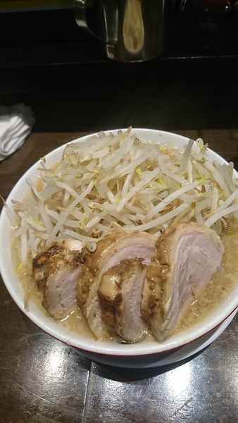 「ラーメン300gチャーシュー増し」@らーめん男盛の写真