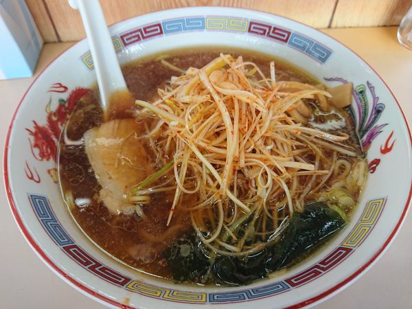 「ネギラーメン(中)700円」@ラーメンショップ101番の写真