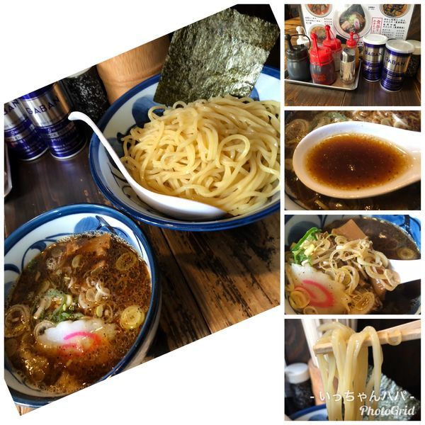 「つけそば 醤油 デフォ300g 850円」@麺蔵 もみじの写真