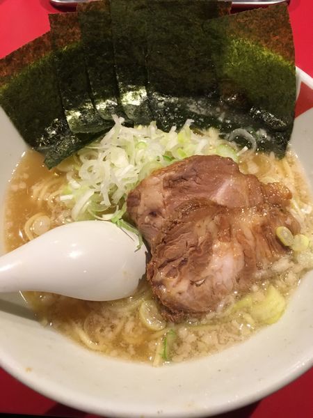 「しょうゆラーメン のり キザミねぎ」@らーめん にんにくやの写真