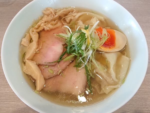 「特製塩そば」@中華そば 和渦 TOKYOの写真