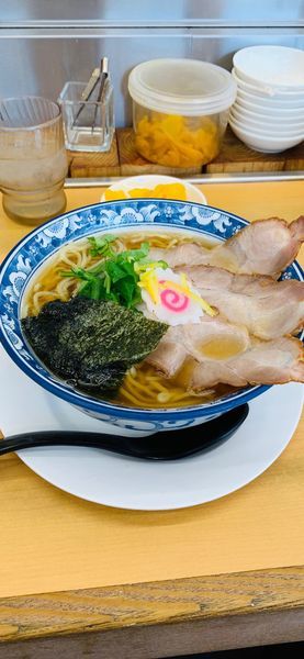 「伊吹いりこ中華そば」@丸醤屋 東須磨店の写真