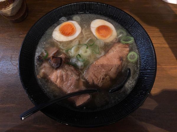 「内モンゴル岩塩ラーメン＋卵」@和の中の写真