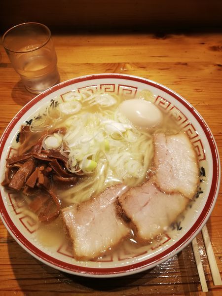 「中華そば大 煮卵」@田中そば店 秋葉原店の写真