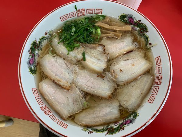 「特盛中華そば1200円」@中華そば 竹千代の写真