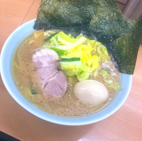 「野菜ラーメン」@横浜家系ラーメン 二代目 梅家の写真