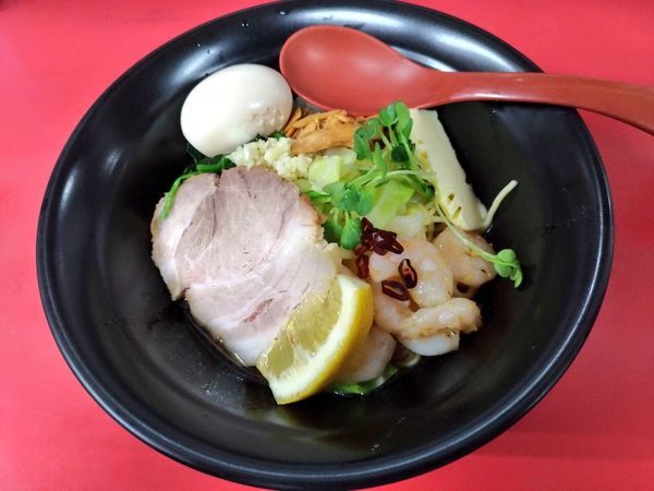 「期間限定 ガーリックシュリンプマゼソバ」@和風らーめん はるやの写真