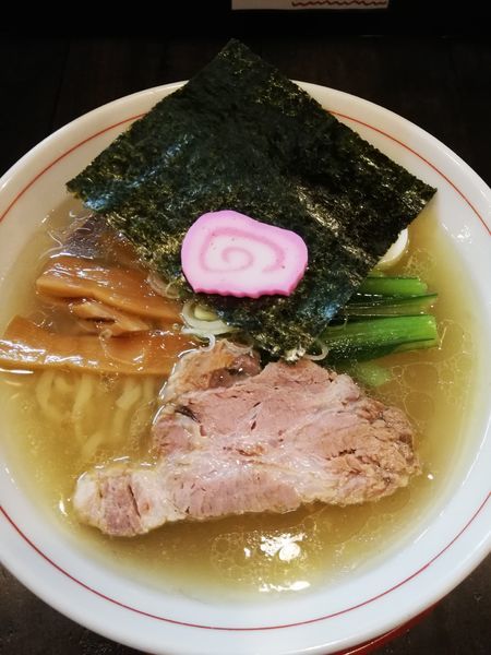 「中華そば（塩）」@まるふじ食堂の写真