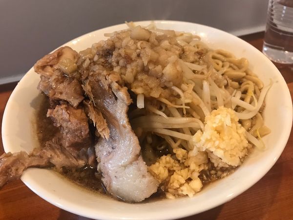 「ラーメン 野菜少なめ 850円」@Yume Wo Katare Onagawaの写真