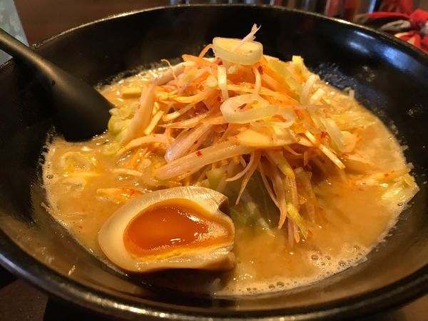 「七八辛ネギ味噌ラーメン（数量限定）」@七八の写真
