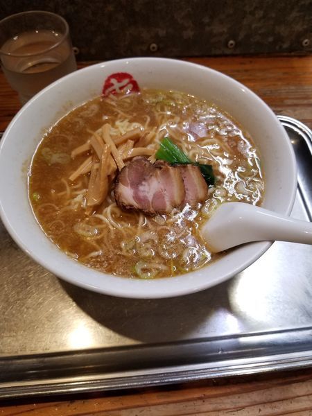 「中華そば　炒飯小」@中華そば まるきの写真