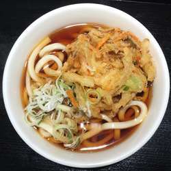 かき揚げうどん
